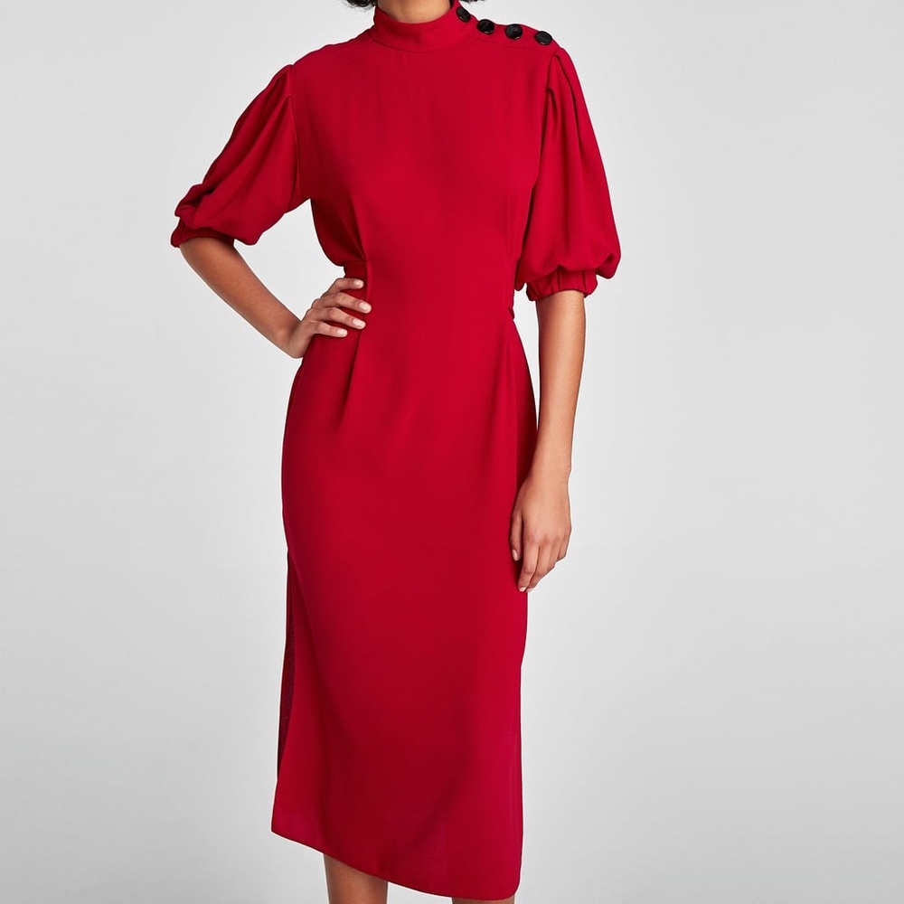 Zara midi dress small